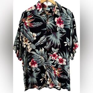 Makai designed in Hawaii s/s buttn down SZ XLresortwear Hawaiian tiki
